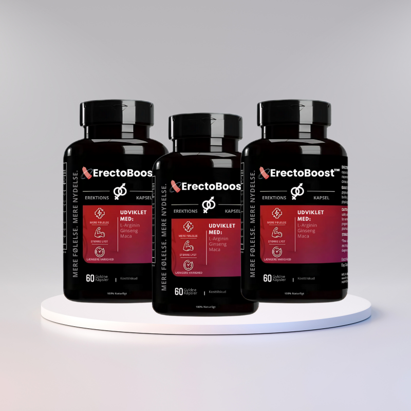 ErectoBoost™ | Stivere, længere rejsning på 5 minutter