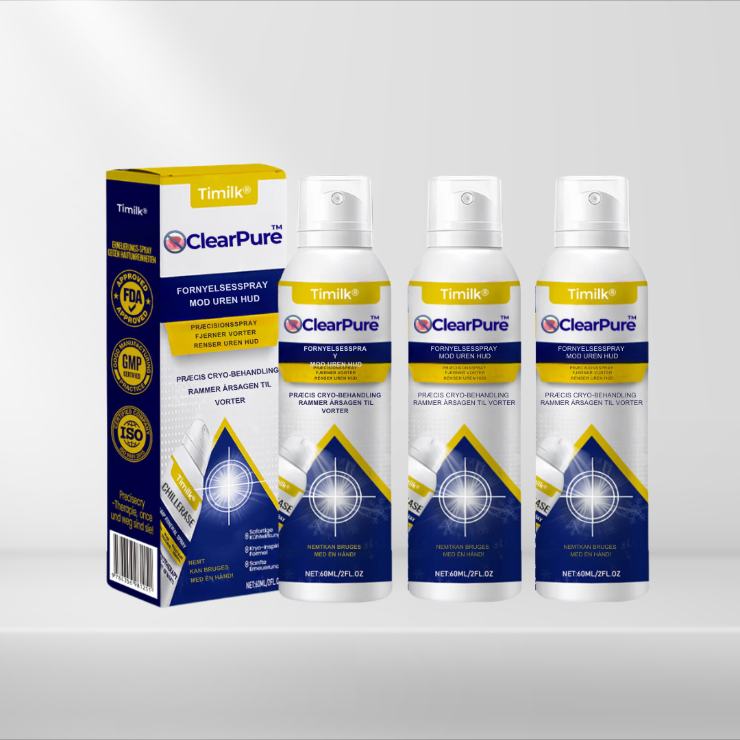 ClearPure™ | Vorter og urenheder VÆK på 7 dage!