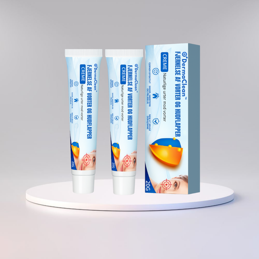 DermaClean™ | Fjerner 95 % af hudflapper og vorter på kun 3 dage